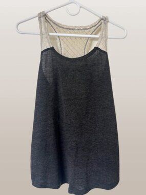 Gray Pajama Tank by PJ Couture